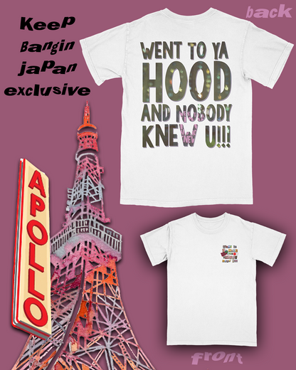 Exclusive Japan Keep Bangin Tee